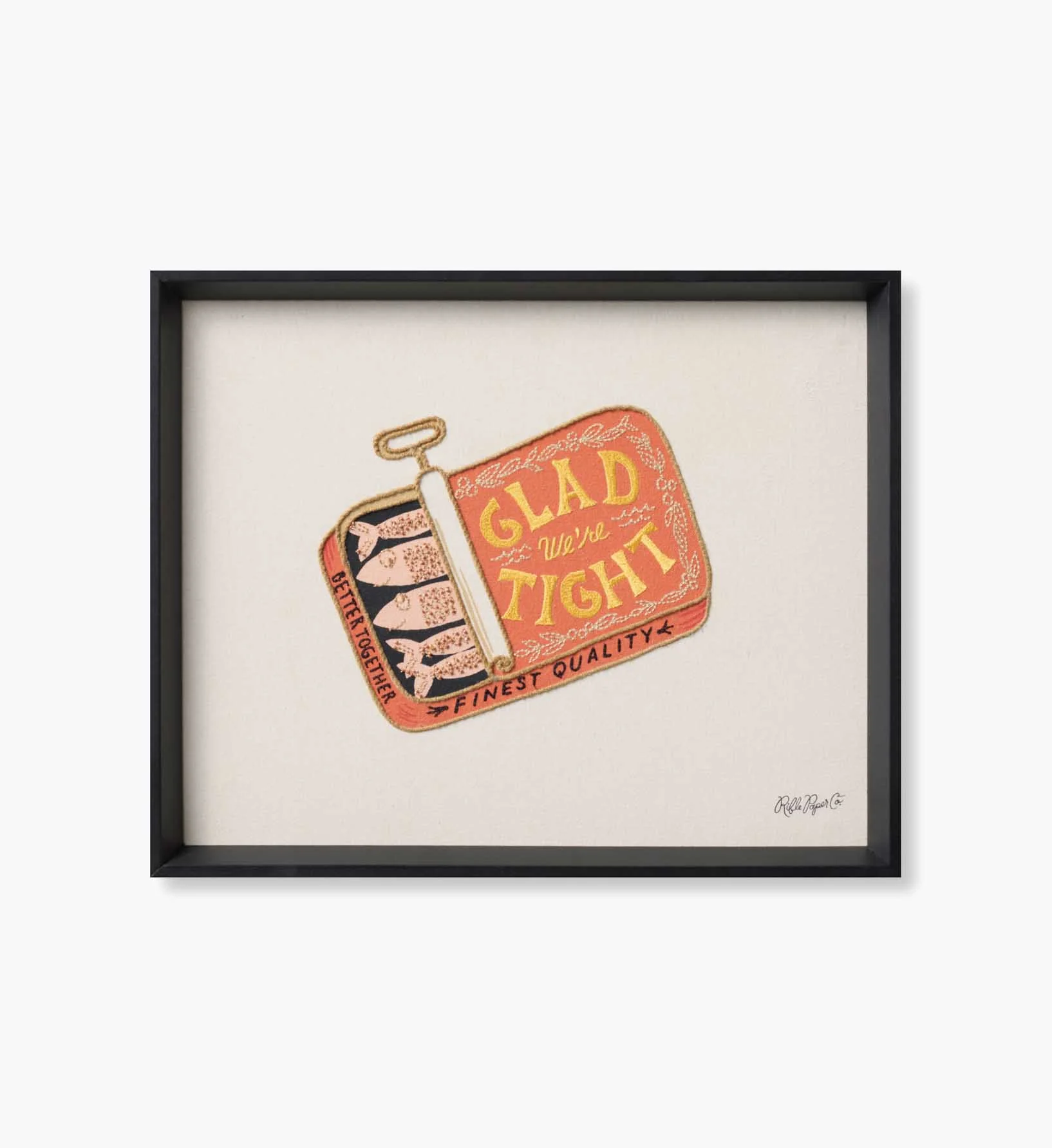 Framed Wall Art - Sardines