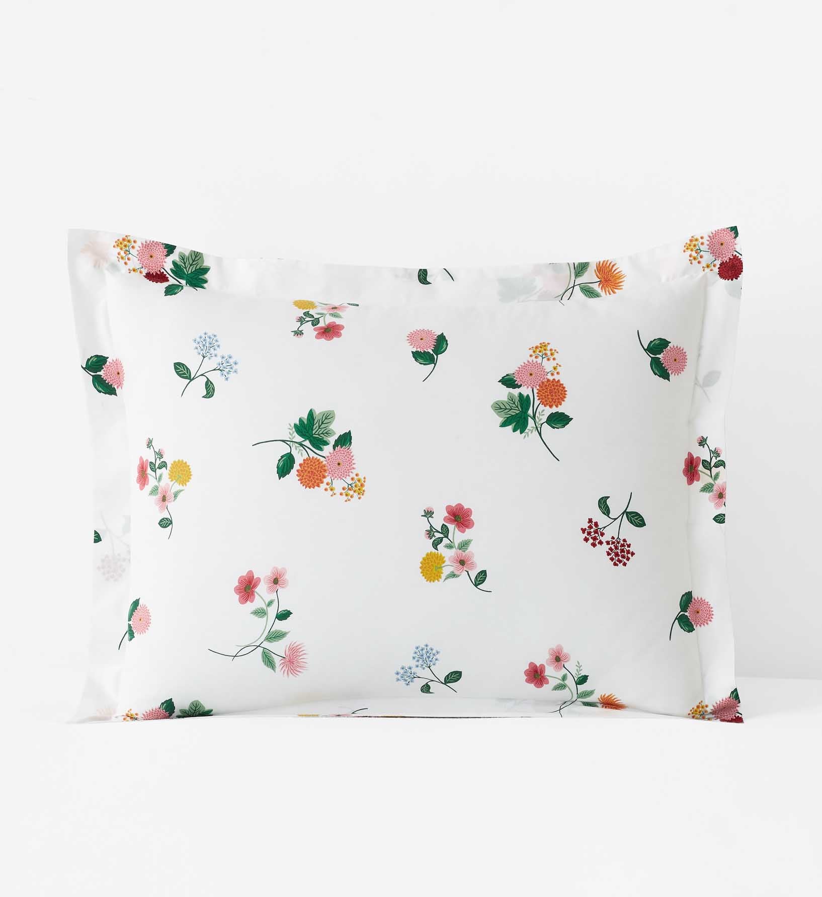 Percale Sham - Ditsy Dahlia
