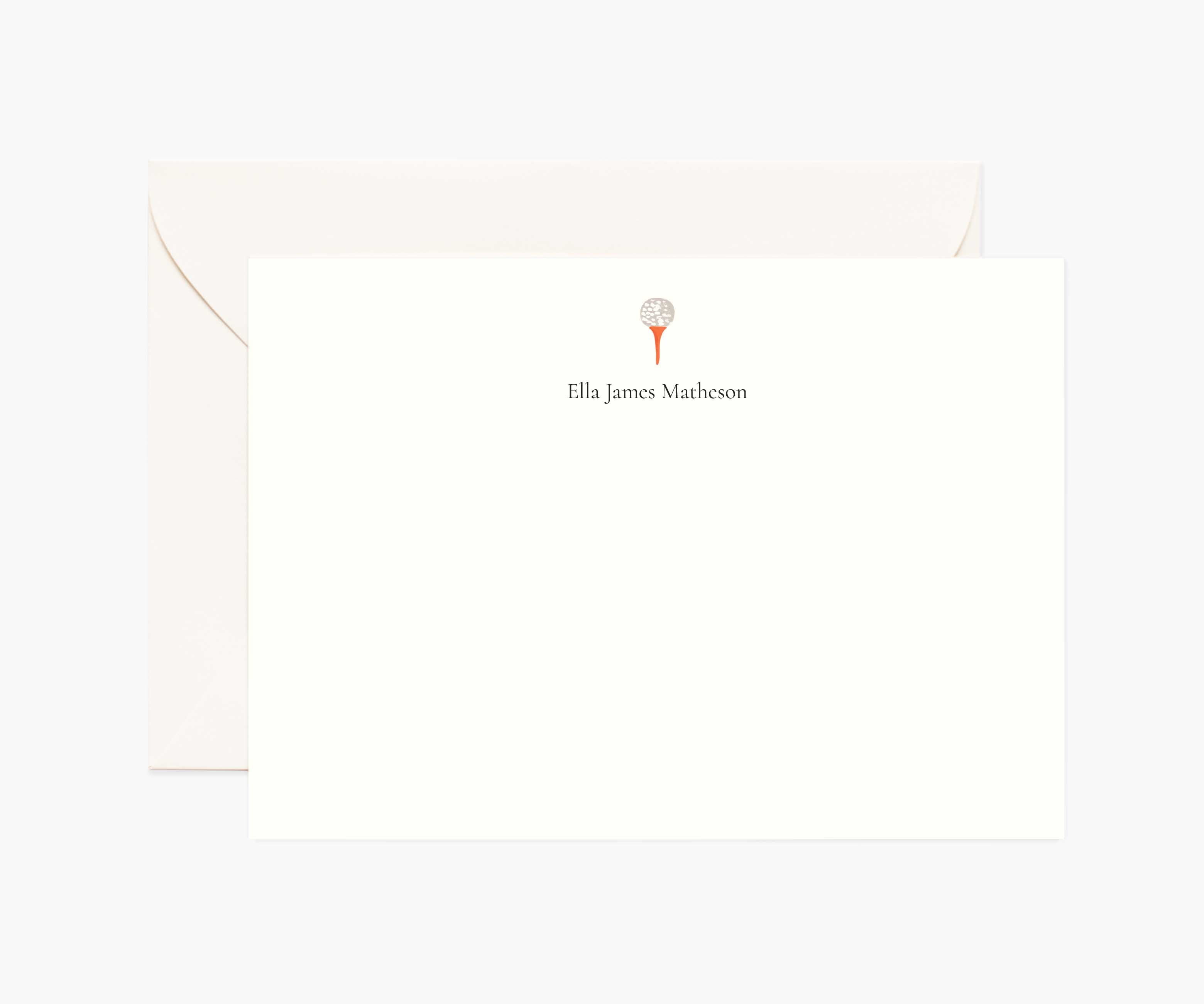 Activities Personalized Stationery  - Golf