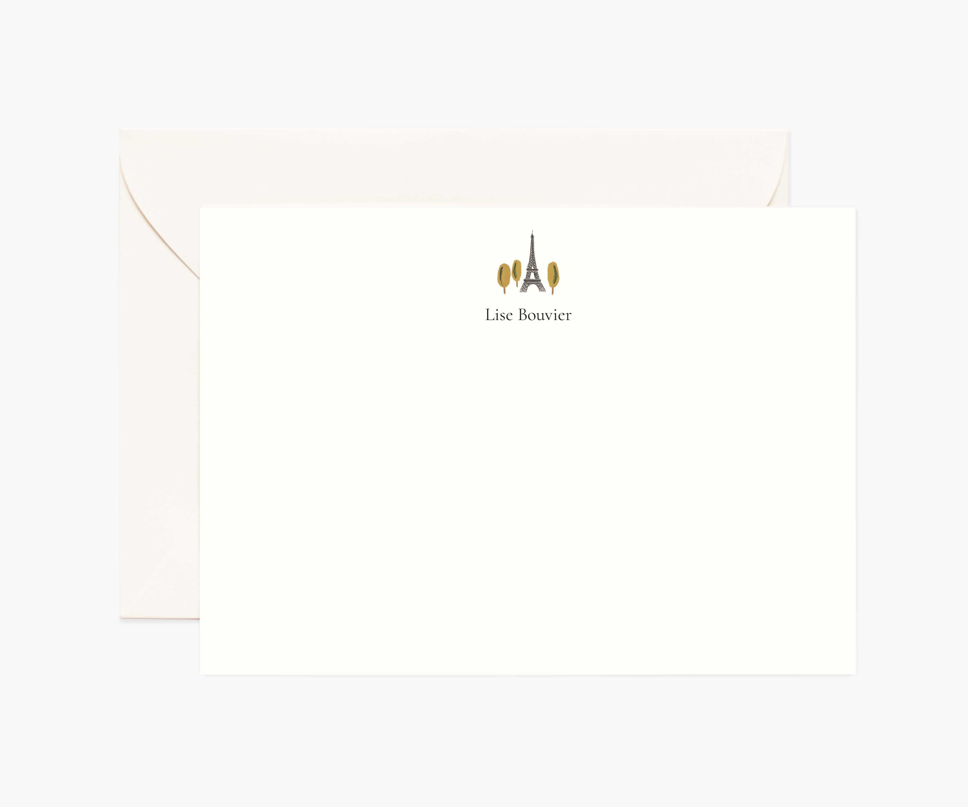 Travel Personalized Stationery  - Paris