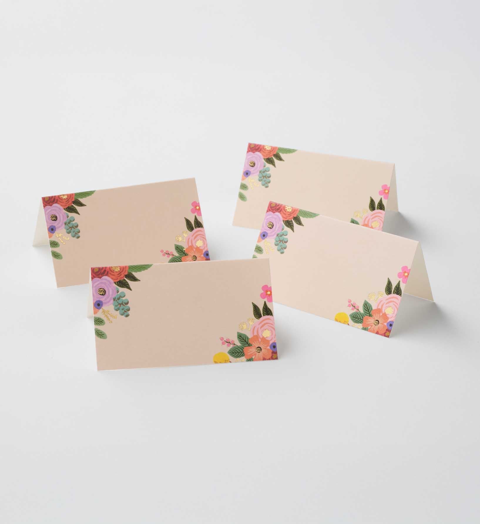 Place Cards - Garden Party