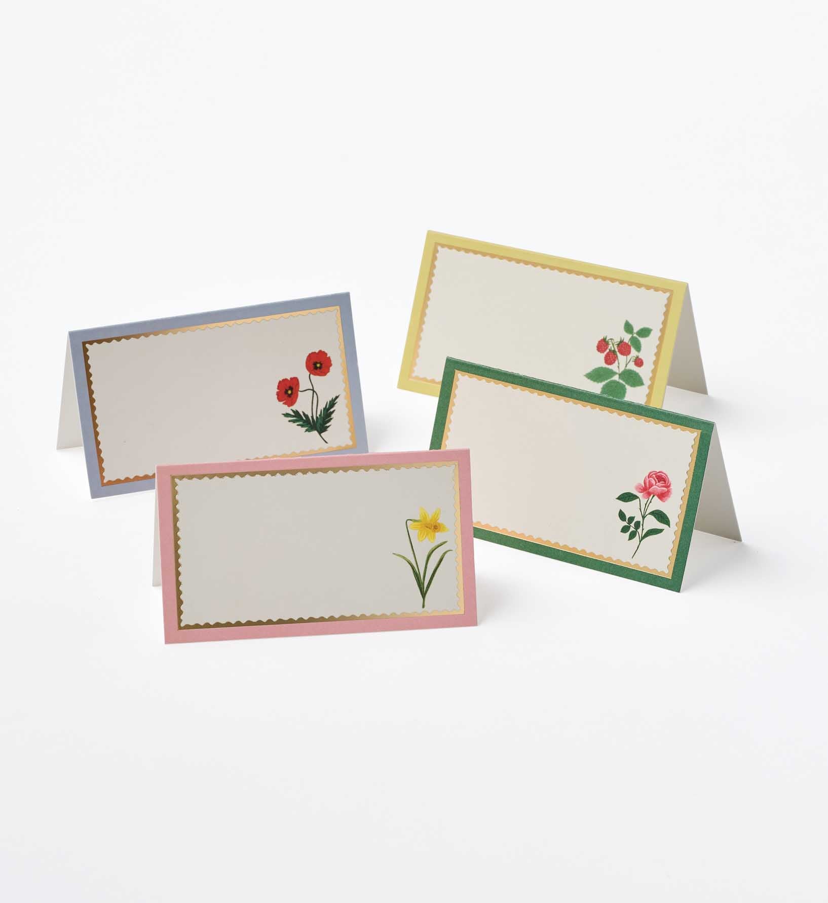 Place Cards - Garden Study