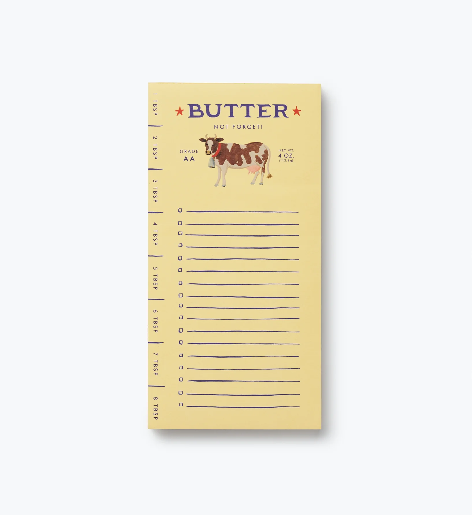 Market Pad - Butter Not Forget
