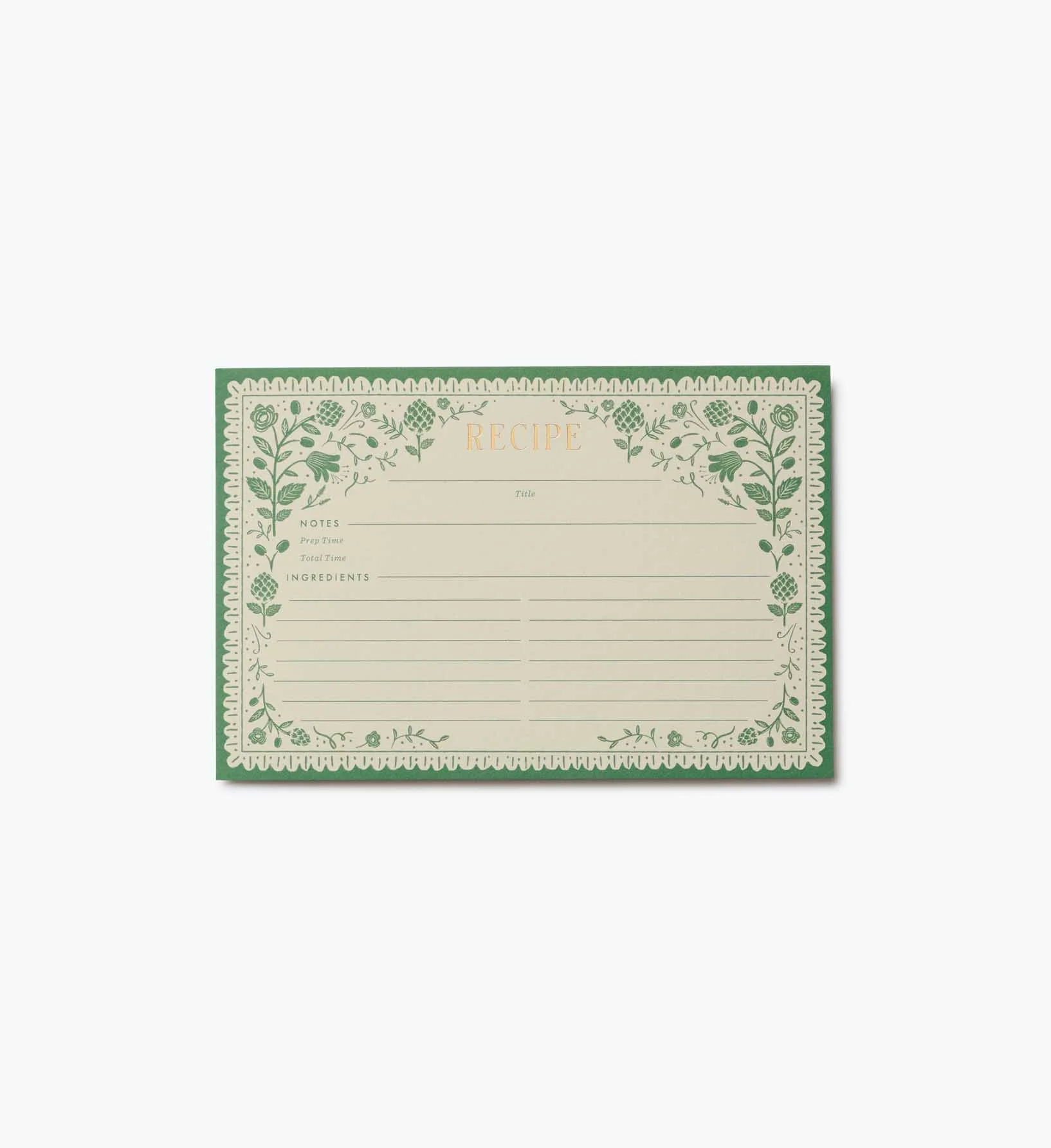 Recipe Cards - Artichoke