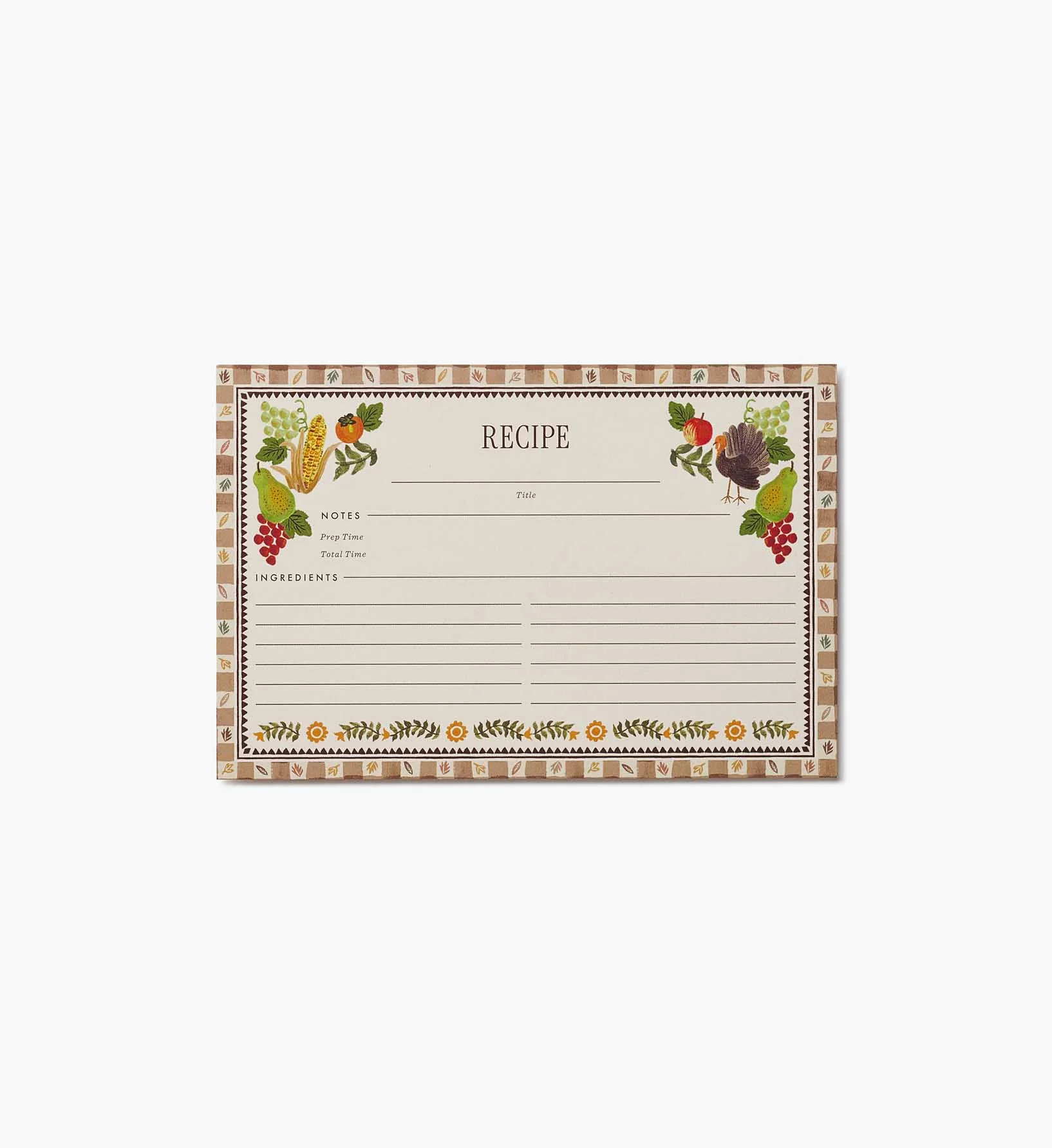 Recipe Cards - Harvest