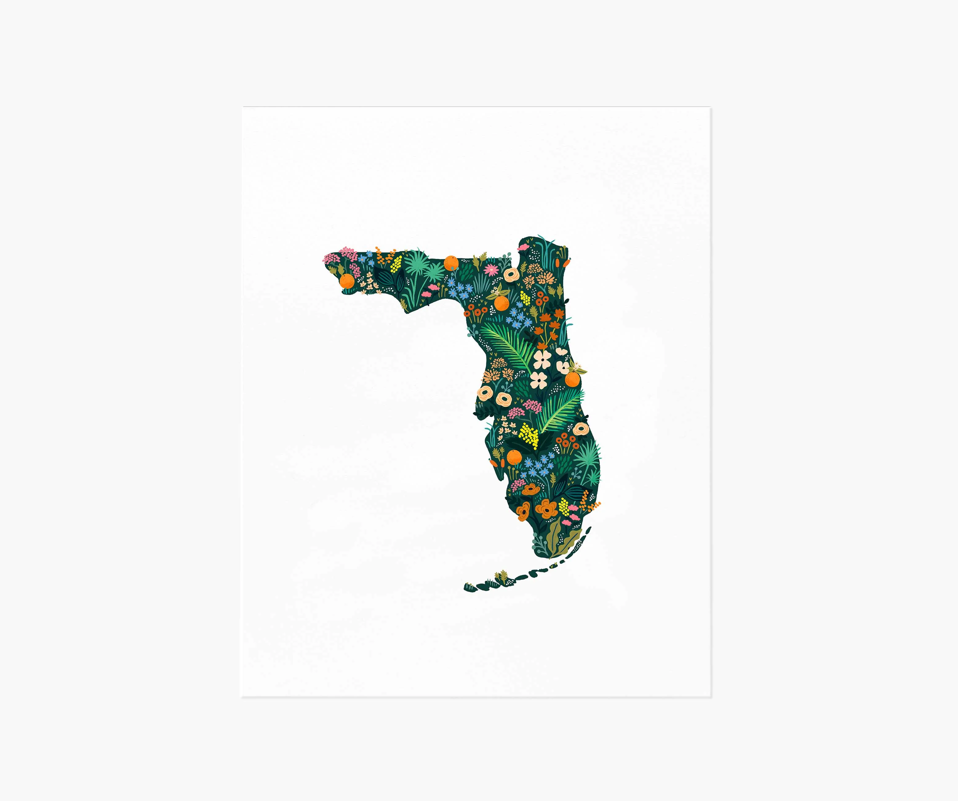 Florida Wildflowers Art Print