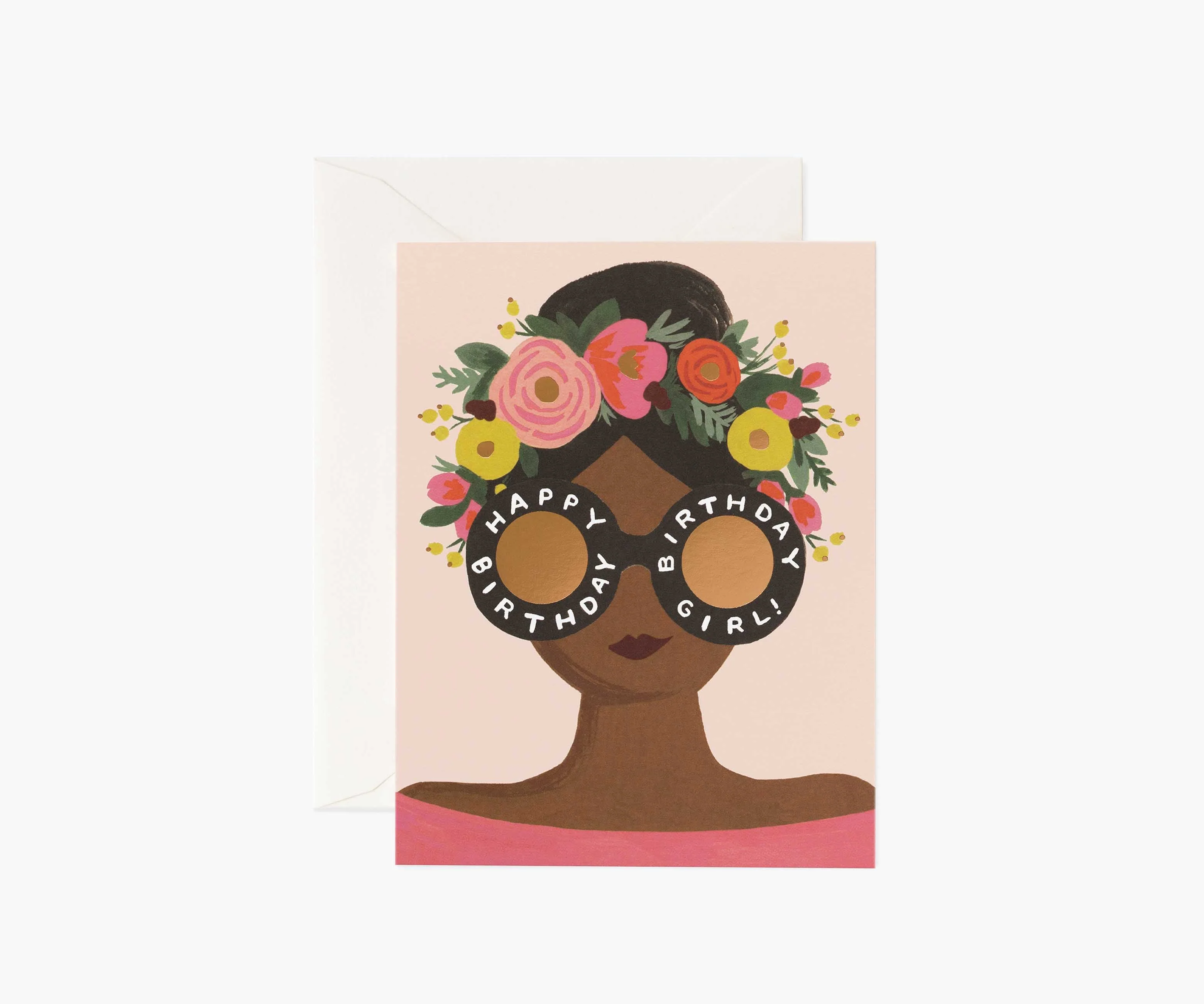 Flower Crown Birthday Girl Birthday Cards - Boxed Set