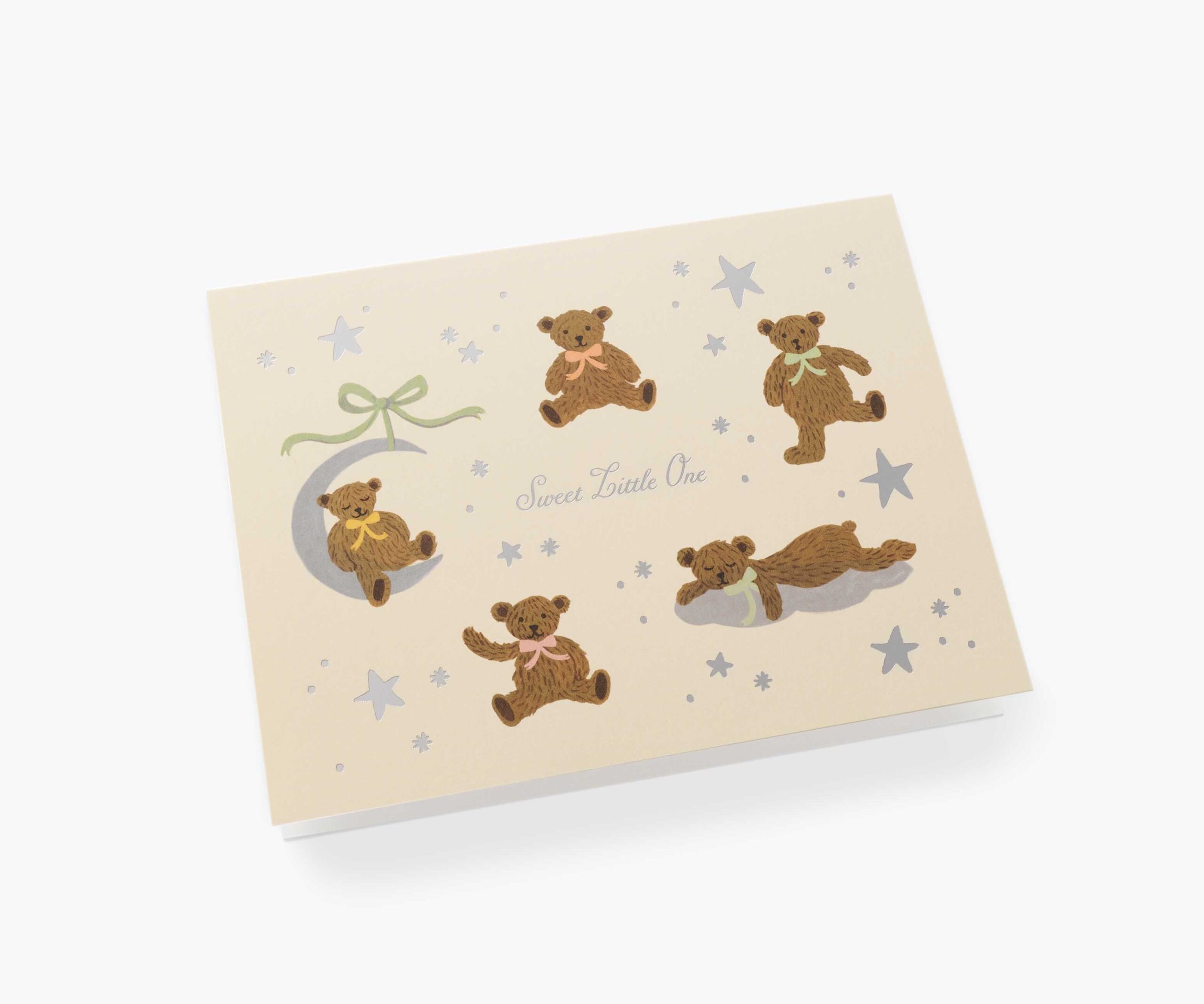 Sweet Little One Baby Card - Single Card - Image 3