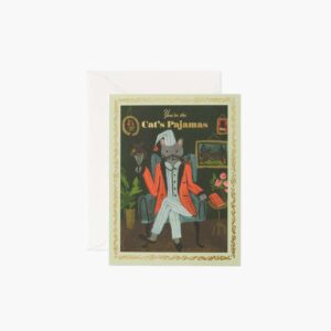 You're the Cat's Pajamas Love & Friendship Card - Single Card