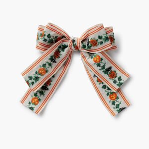 Bow Clip - Pumpkin Patch