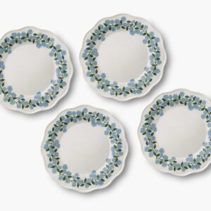 Melamine Assorted Dinner Plates - Hydrangea