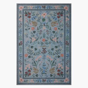 Wildwood Printed Rug - Wildwood Blue