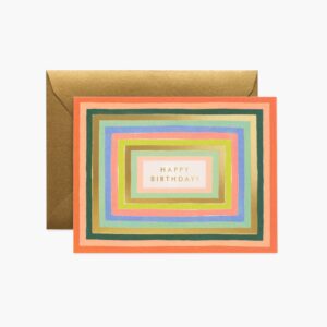 Disco Birthday Card - Single Card