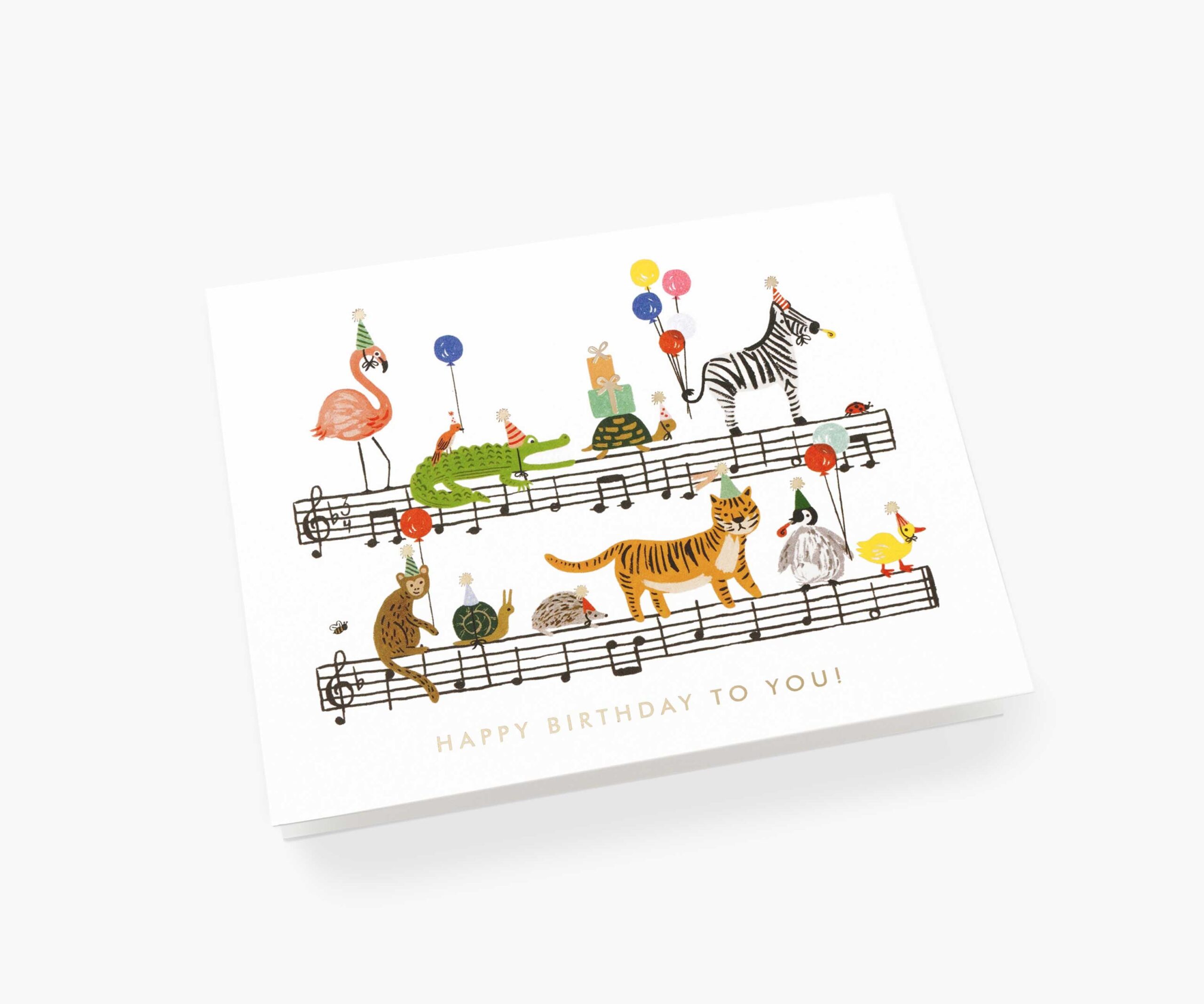 Happy Birthday Song Birthday Card - Single Card - Image 2