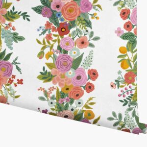 Garden Party Trellis Wallpaper - Rose Multi